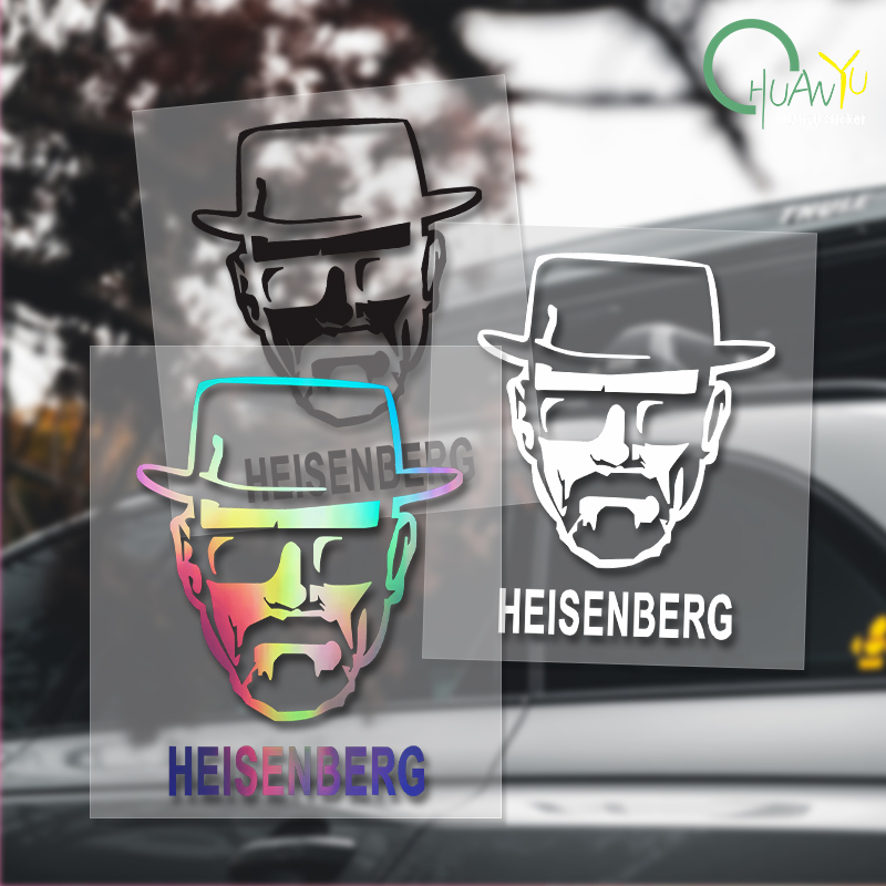 Motorcycle Gear Hub - HEISENBERG Creative Text Pattern Sticker Car