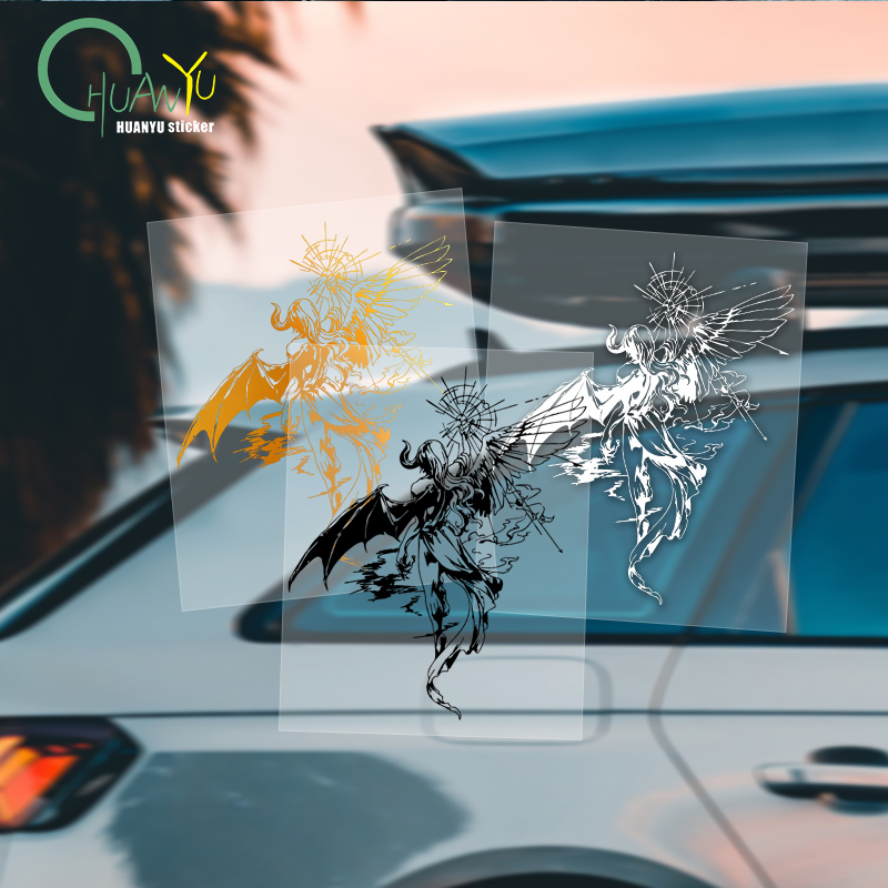 Demon Bat Wing Car Sticker, Da - đánh giá và giá Motorcycle Gear Hub