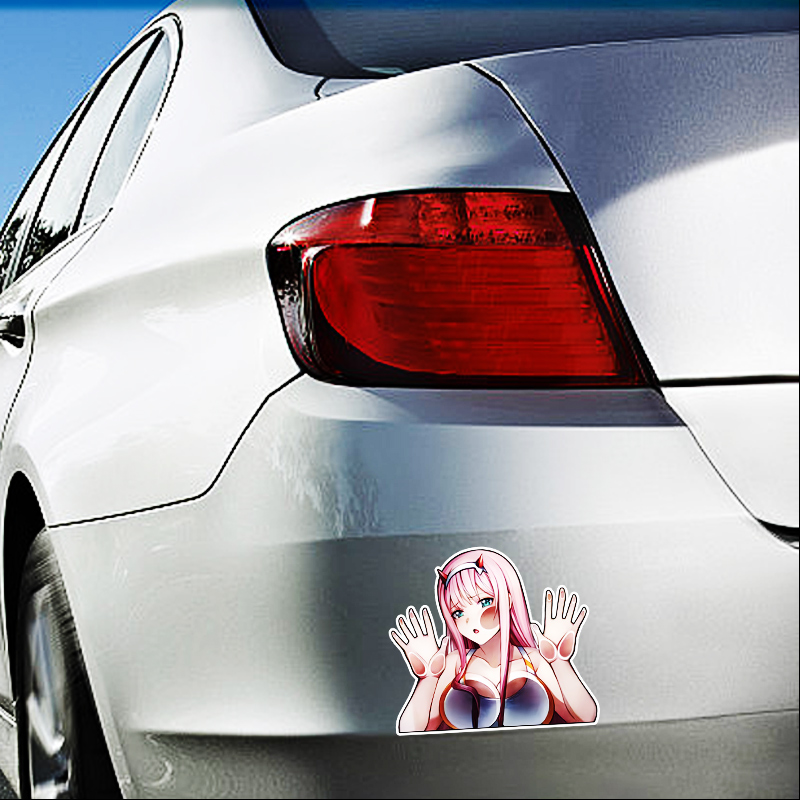 Zero Two Windows Car Stickers  - đánh giá và giá Motorcycle Gear Hub