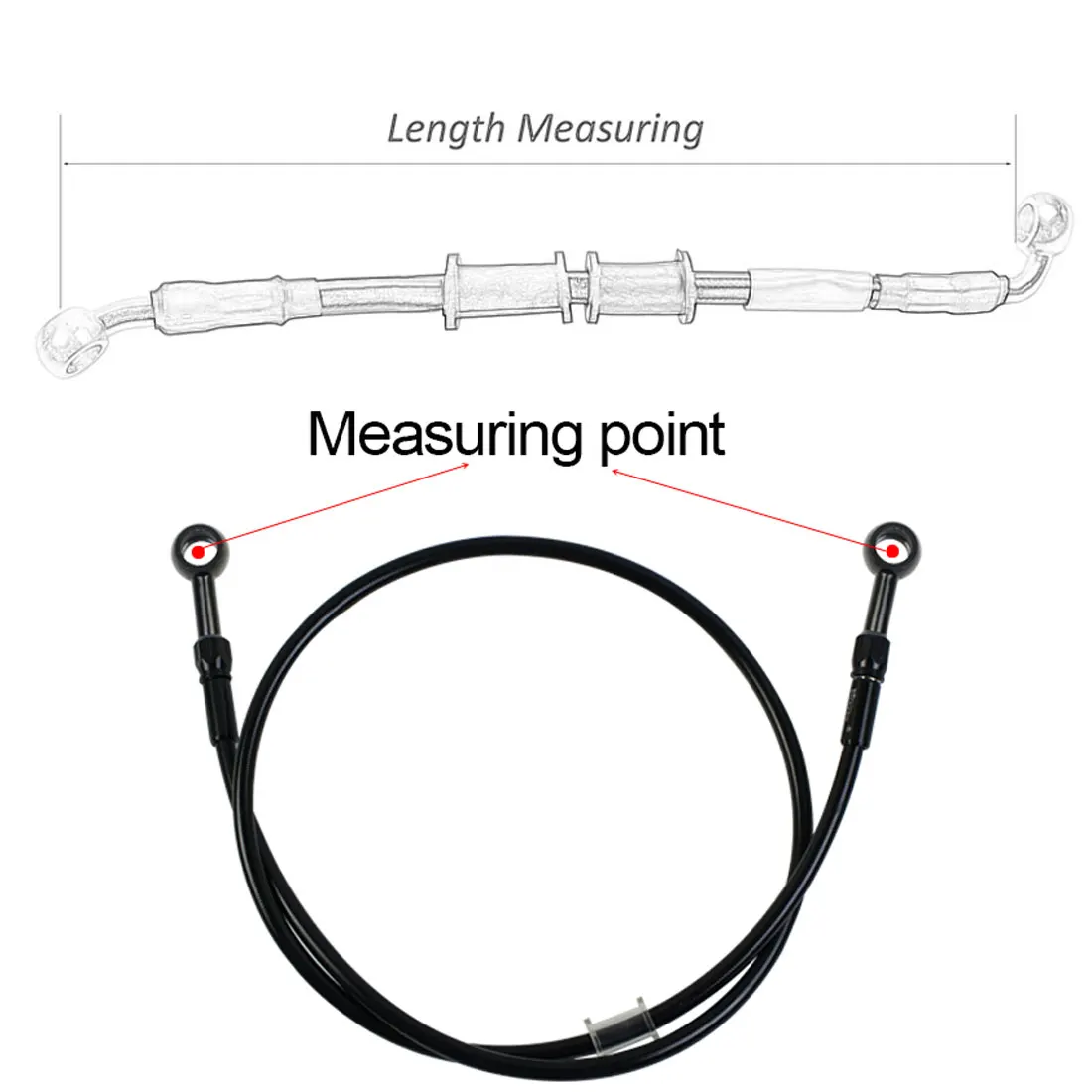 AN3 Braided Brake Hose Motorcy - đánh giá và giá Gear Clutch Motorcycle