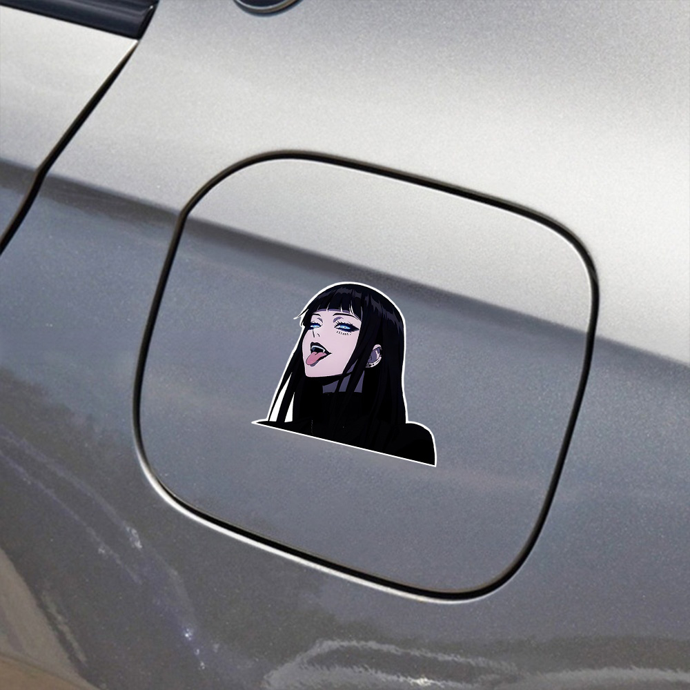 Cool Anime Girl Tomie Car Stic - đánh giá và giá Motorcycle Gear Auto