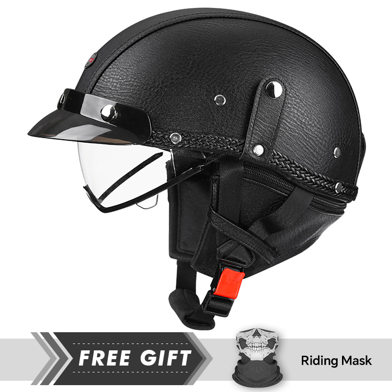 DOT Approved Men Women Half Fa - đánh giá và giá Motorcycle Gear Store