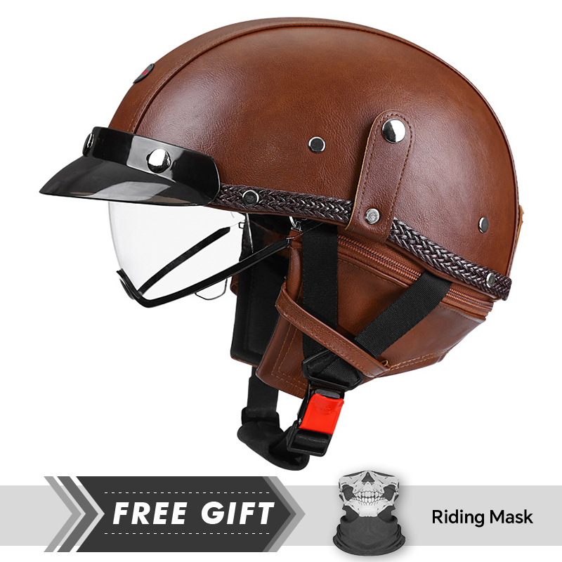 DOT Approved Men Women Half Fa - đánh giá và giá Motorcycle Gear Store