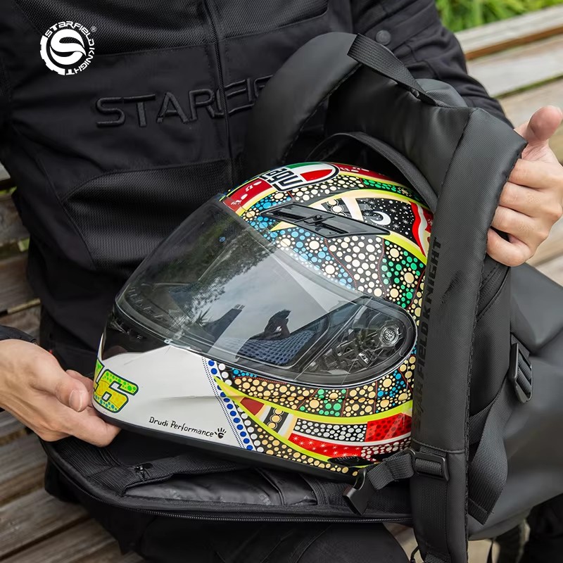 SFK Large Capacity Motorcycle  - đánh giá và giá Motorcycle Gear White