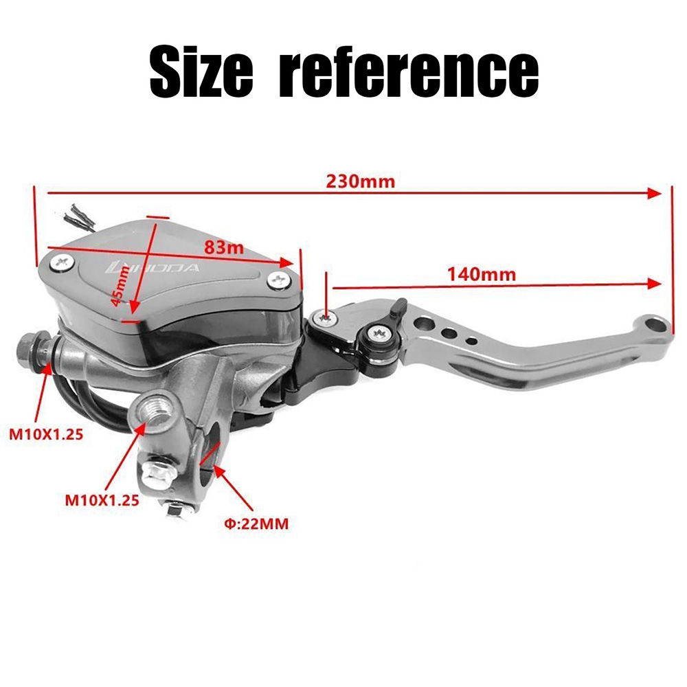 14mm Piston Motorcycle Hydraul - đánh giá và giá Gear Clutch Motorcycle
