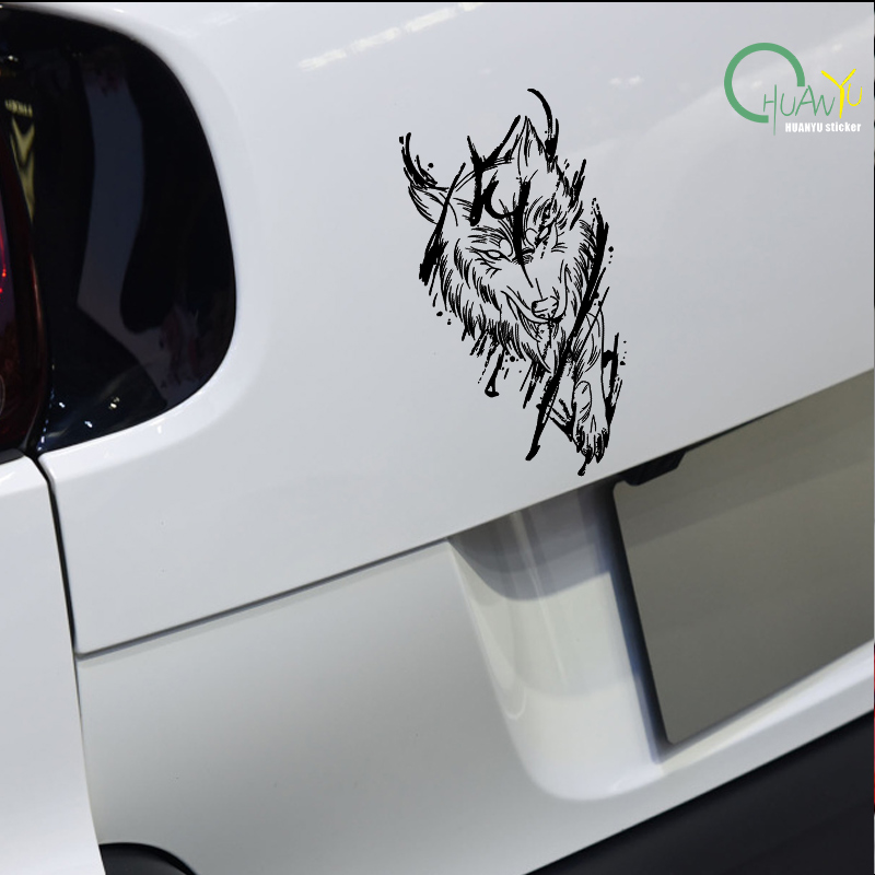 Dark magic wolf car decals car - đánh giá và giá Motorcycle Gear Hub